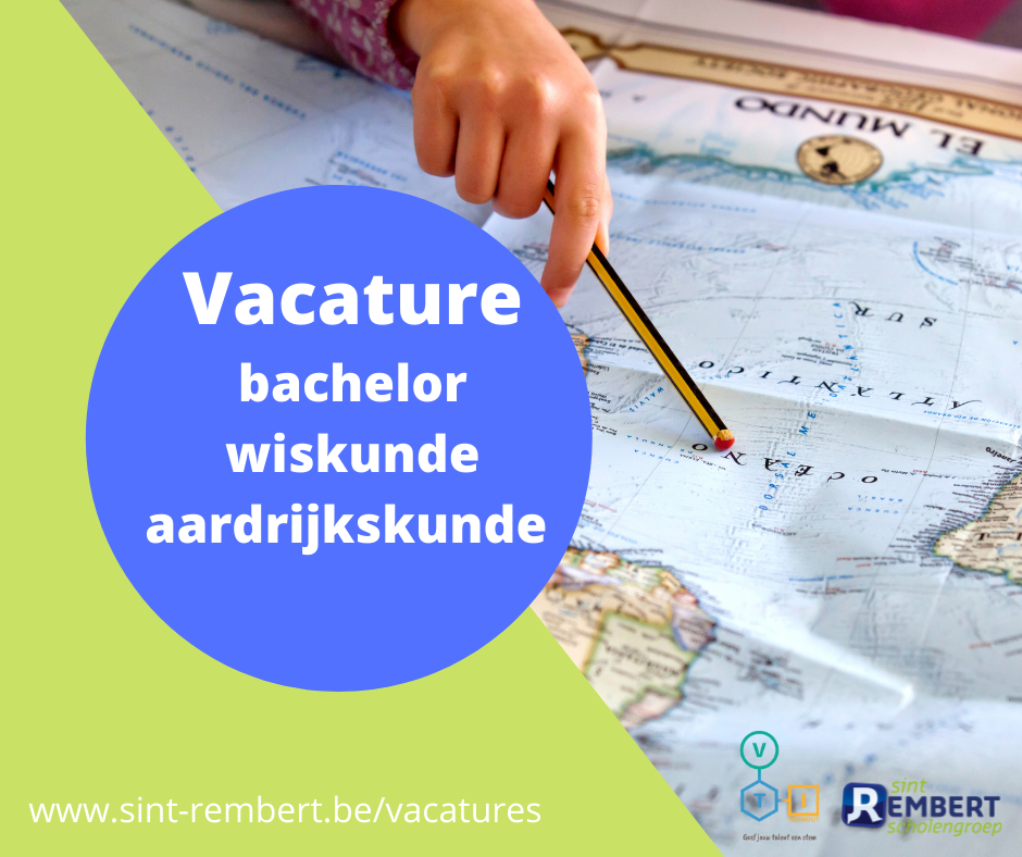 Vacature bachelor wiskunde-aardrijkskunde VTI