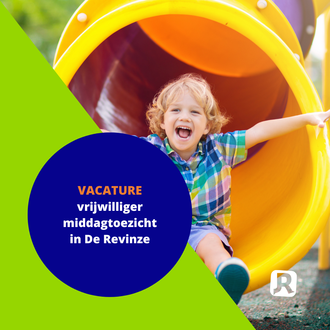 Vacature De Revinze: vrijwilliger middagtoezicht
