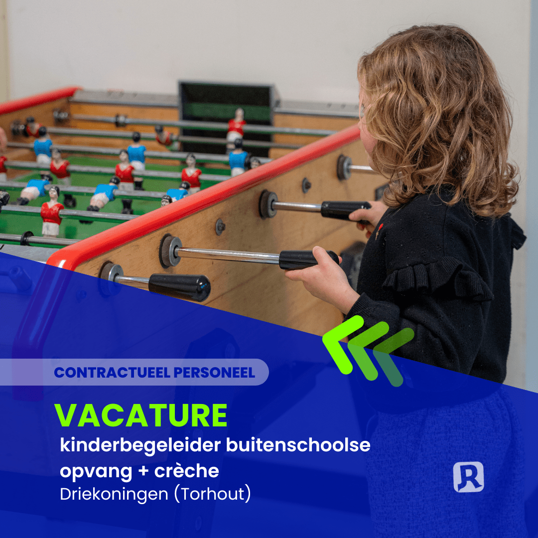 Vacature kinderbegeleider buitenschoolse opvang (Driekoningen) + crèche
