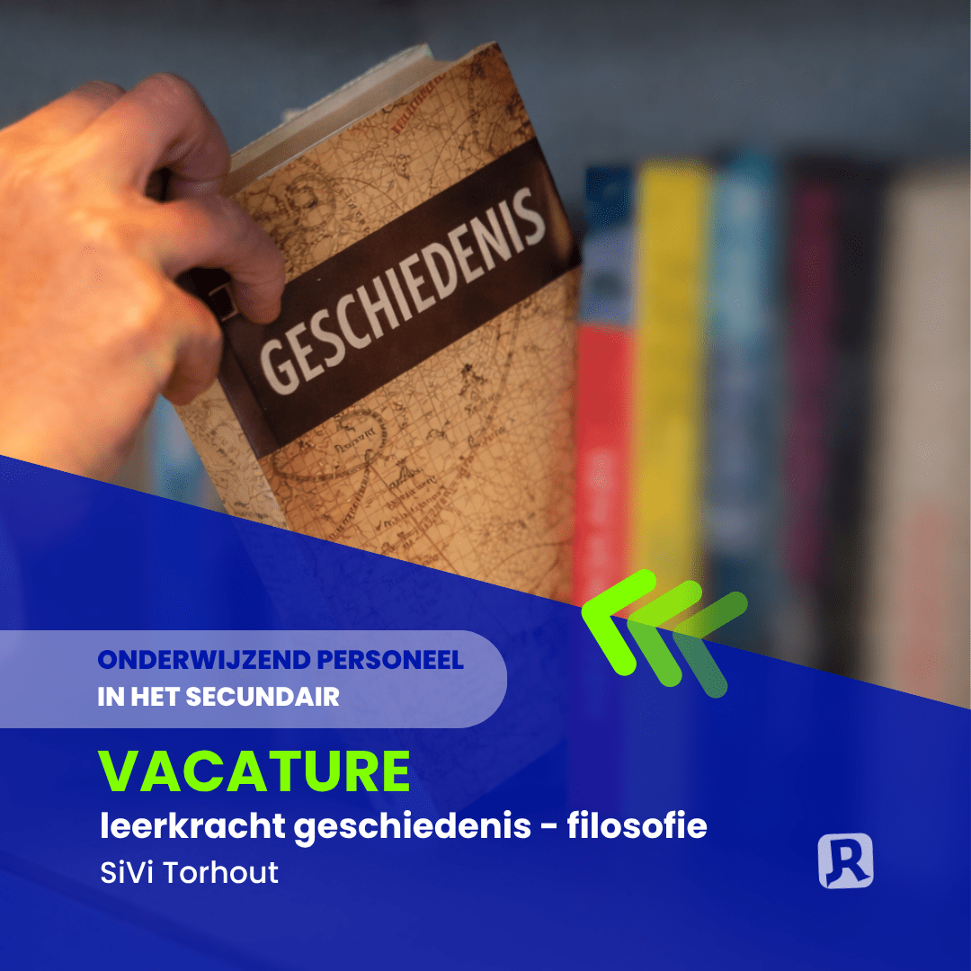 Vacature SiVi: leerkracht geschiedenis en filosofie