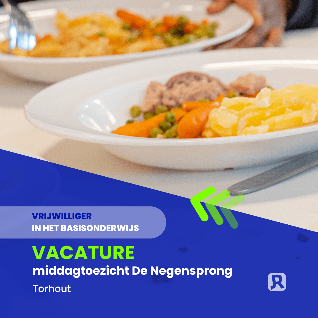 Vacature De Negensprong: vrijwilliger middagtoezicht